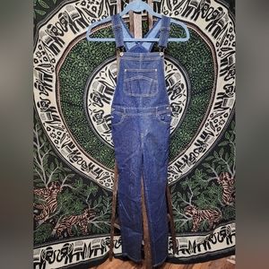 Jordache Glitter Jean Overalls